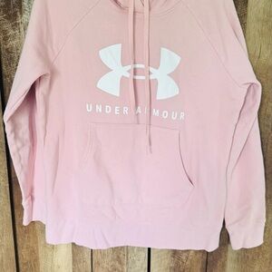 Under Armour Pale Pink HeatGear Hoodie